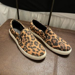 Cheetah Slip On Shoes